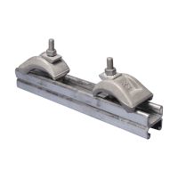 Zestaw klamer do belek, 600mm, CC profila, 3-30mm kołnierz, 6600CCHD | 330030 Erico