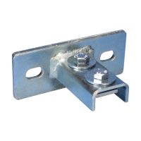 Konsola ścienna do profili A, C, stal S316, APYSTRUTS6 | 584840 Erico