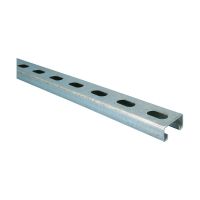 Profil strut typu C, perforowany, stal, PG, 21mmx41mmx2,5mm, C25H3000PG (3m) | 310241 Erico