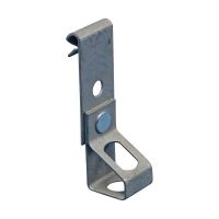 Klips pręta do płatwi C, stal sprężysta, M10 otworu, gwintowany, 1,5-4mm, J1M10TI | 175050 Erico
