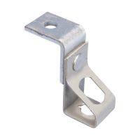 Wieszak pręta do instalacji gwintowej ze wspornikiem kątowym, 7mm otworu 1, Gła, M8TIB | 174940 Erico