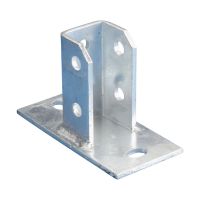 Płyta prostokątna podstawy słupa, 100mmx160mmx80mm, ZGA512 | 313828 Erico