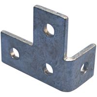 Łącznik kątowy, przesunięty, z 4-ma otworami 1-3, lewy, 90mmx95mmx50mm, ZWA215 | 387900 Erico