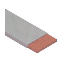 Izolowany przewód taśmowy, 25mm x 3mm x 25m, szary | 710645 Erico