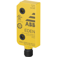Czujnik bezpieczeństwa Jokab Safety z wyjściem OSSD, 24VDC, IP69K, Adam OSSD-Info M12-5 | 2TLA020051R5400 ABB