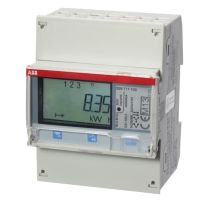 Licznik energii elektrycznej modułowy 3-fazowy przekładnikowy, kl.B(1), pro M compact, B24 111-100 | 2CMA100177R1000 ABB