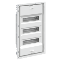 Obudowa p/t IP30 36M z listwami śrubowymi N+PE, bez ramki i drzwi, UK636EB | 2CPX077847R9999 ABB