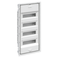 Obudowa p/t IP30 48M z listwami śrubowymi N+PE, bez ramki i drzwi, UK648EB | 2CPX077848R9999 ABB