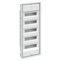 Obudowa p/t IP30 60M z listwami śrubowymi N+PE, bez ramki i drzwi, UK660EB | 2CPX077849R9999 ABB