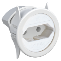 Pojedyncze gniazdo 230V do użytku z obudowami UK600, ZE224 | 2CPX031427R9999 ABB