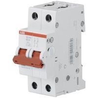 Rozłącznik izolacyjny modułowy 16A 2P, pro M compact, SD202/16 | 2CDD282101R0016 ABB