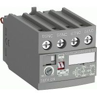 Zwłoka czasowa czołowa do AF09…AF96, 24-240V AC/DC, ON-delay, 1NO+1NC, TEF4-ON, zaciski śrubowe | 1SBN020112R1000 ABB