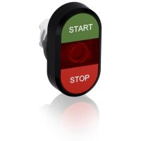 Przycisk podwójny START-STOP czerwone pole podświetlany MPD4-11R | 1SFA611133R1101 ABB