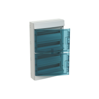 Obudowa Mistral65 drzwi przezroczyste 72 modułów AT&U/Mistral | 1SL1209A00 ABB