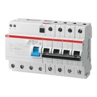 Wyłącznik różnicowo-prądowy z blokiem nadmiarowym DS204 AC-C13/0,03, 4P C13 30mA AC, pro M compact | 2CSR254001R1134 ABB