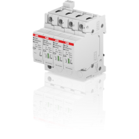 Ogranicznik przepięć OVR T2 N3 80-275s P TS QS, pro M compact | 2CTB815708R1000 ABB