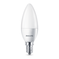 Lampa LED 40W B35 E14 WW FR ND 1PF/12 | 929001157718 Philips