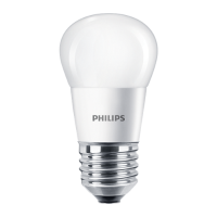 Lampa LED 40W P45 E27 WW FR ND 1PF/10 | 929001175418 Philips
