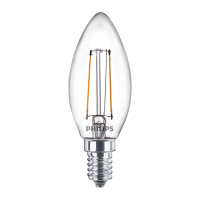 Lampa LED Classic 25W B35 E14 WW CL ND RFSRT4 | 929001238395 Philips