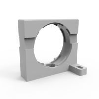 Uchwyt/opaska na przewód D48mm, montaż poziom/pion na ramie drzwi, Obudowa/profilu szaf M CONH48 | CONH48 Hoffman (Eldon)