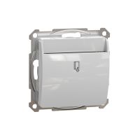Łącznik hotelowy elektroniczny, srebrne aluminium, Sedna Design & Elements | SDD113121E Schneider Electric