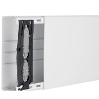 Kanał elektroinstalacyjny PVC 60x190mm, biały, tehalit.LF | LF6019009016 Hager