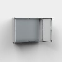Obudowa kompletna montaż ścienny, 1000x1000x300, st. m., 2-drz., bez MP, IP55 | MAD1001030PER5 Hoffman (Eldon)