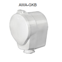 Gniazdo kątowe AWA-GKB 16 A / 2P+Z IP44 | 1131-223-000-020 S.I. Powstaniec