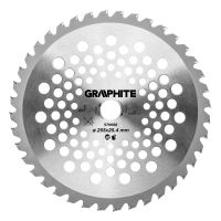 Tarcza widiowa do kosy spalinowej 255 x 25.4mm, 40 Z, do zarośli | 57H688 GRAPHITE