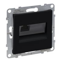 Gniazdo RJ45/Kat. 5E UTP, czarny, Suno | 721450 Legrand