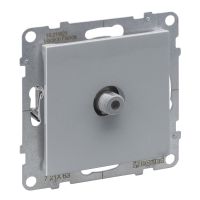 Gniazdo TV typ "F" końcowe 1.5 dB, aluminium, Suno | 721363 Legrand