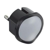 LAMPKA WTYCZKOWA LED Z CZUJKĄ ZMIERZCHOWĄ I REGULACJĄ - CZARNA | 050677 Legrand