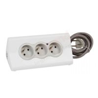 Przedłużacz z podstawką na tablet 3X2P+Z, 2XUSB A, z przewodem 1.5m 3X1.5mm2 biały | 050410 Legrand