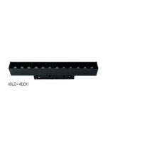Oprawa na szynoprzewód SYSTEM SHIFT - GRID S 204x23x42mm 12W 35st czarny 5 lat gw. | WLD+40011 Wojnarowscy