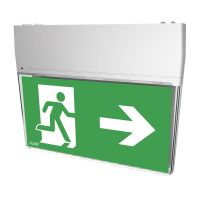 Oprawa SK-8 LED IP44 1,2W 1h jednozadaniowa PT biała, klosz opalizowany | SK8/1,2W/C/1/SE/PT/WL Awex