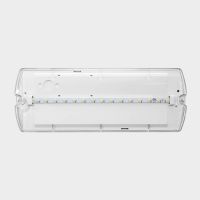 Oprawa HELIOS ECO LED IP65 3x1W 8-14m 1h jednozadaniowa biała, klosz transparentny | HWD/3x1W/E/1/SE/X/TR Awex