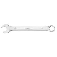 Klucz płasko-oczkowy 15 x 190 mm | 09-659 NEO TOOLS