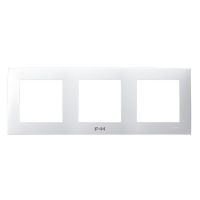 Ramka potrójna do łączników IP-44 biały SZAFIR | RH-3Z/00 Ospel