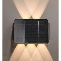 Oprawa solarna architektoniczna 5 x 1.5W 70lm 840 4000K IP54 3.7Vx1500mAh góra-dół | LGS522N BestService