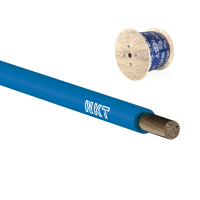 Przewód instalacyjny H07V-K (LGY) 25 450/750V, niebieski BĘBEN | 160001078D1000 Nkt