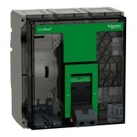 Wyłącznik, ComPacT NS630bH, 47kA przy 415VAC, 3P, stacjonarny, sterowanie ręczne, MicroLogic 5.0, 63 | C063H350FM Schneider Electric