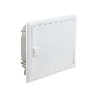 Rozdzielnica p/t RPDM 1x14(14) IDEALine N+PE, IP40,337x387x97,1000VAC,1500VDC, biała, drzwi metalowe | 69.014 Elektro-Plast Opatówek