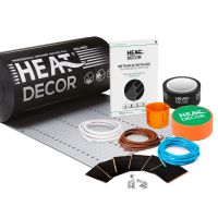 Zestaw folii grzewczej HD-PRO 80 W/m2, szer. 50 cm - BEZ TERMOSTATU - konektor typ BX - 4m2 | Z/PRO40/BT/BX/8 Heat Decor