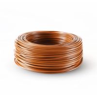 Przewód instalacyjny podwójnie izolowany brązowy – linka LgY 2,5mm2 - ROLKA 100 mb | HD-P.2,5.B.ROL Heat Decor