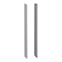 Ścianki boczne, PanelSeT SFN, do obudowy H2000 D400mm, mocowanie zewnętrzne (zestaw 2szt) | NSY2SPN204 Schneider Electric