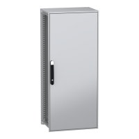 Obudowa modułowa stojąca, PanelSeT SFN, stal dekarbonizowana, płyta montażowa, 1400x600x400mm, IP55 | NSYSFN14640P Schneider Electric