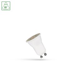 Lampa LEDspot 4W 230lm NW 4000K MR11 GU10 230V 55 st. z soczewką SPECTRUM | WOJ+14667 Wojnarowscy