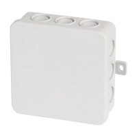 Puszka instalacyjna E114 n/t 100x100x40 rozgałęźna, IP54, szary | 7340044 F-Tronic
