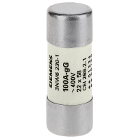 Wkładka bezpiecznikowa cylindryczna, gG, 22X58MM, NFC, 500VAC, 100A, bez wskaźnika (opak 10szt) | 3NW6230-1 Siemens