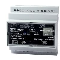 Wi-Fi regulator Grand Meyer MST-91Ai z serwisem pogodowym do sterowania elektrycznymi systemami  przeciwoblodzeniowymi. Montaż na szynę DIN. | MST-91Ai Wi-Fi GRAND MEYER